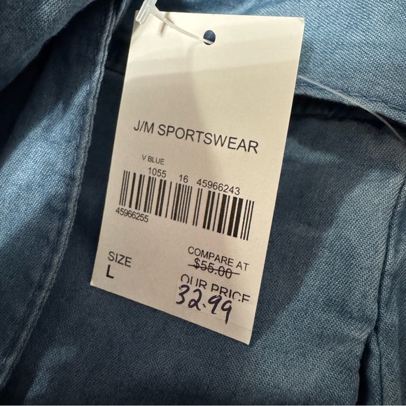 NWT Cato Belted Chambray Skirt L - Picture 4 of 4